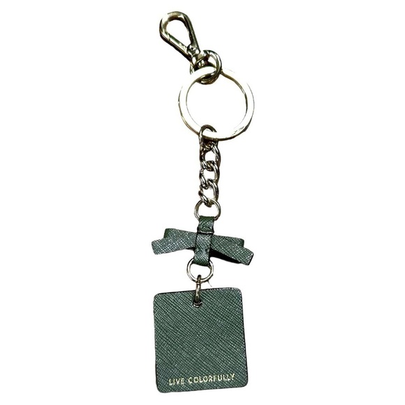 Kate Spade ♠️ Purse Charm Key Ring - Picture 2 of 3